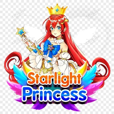 Aaajl Starlight Princess anime slot featuring heart multiplier symbols